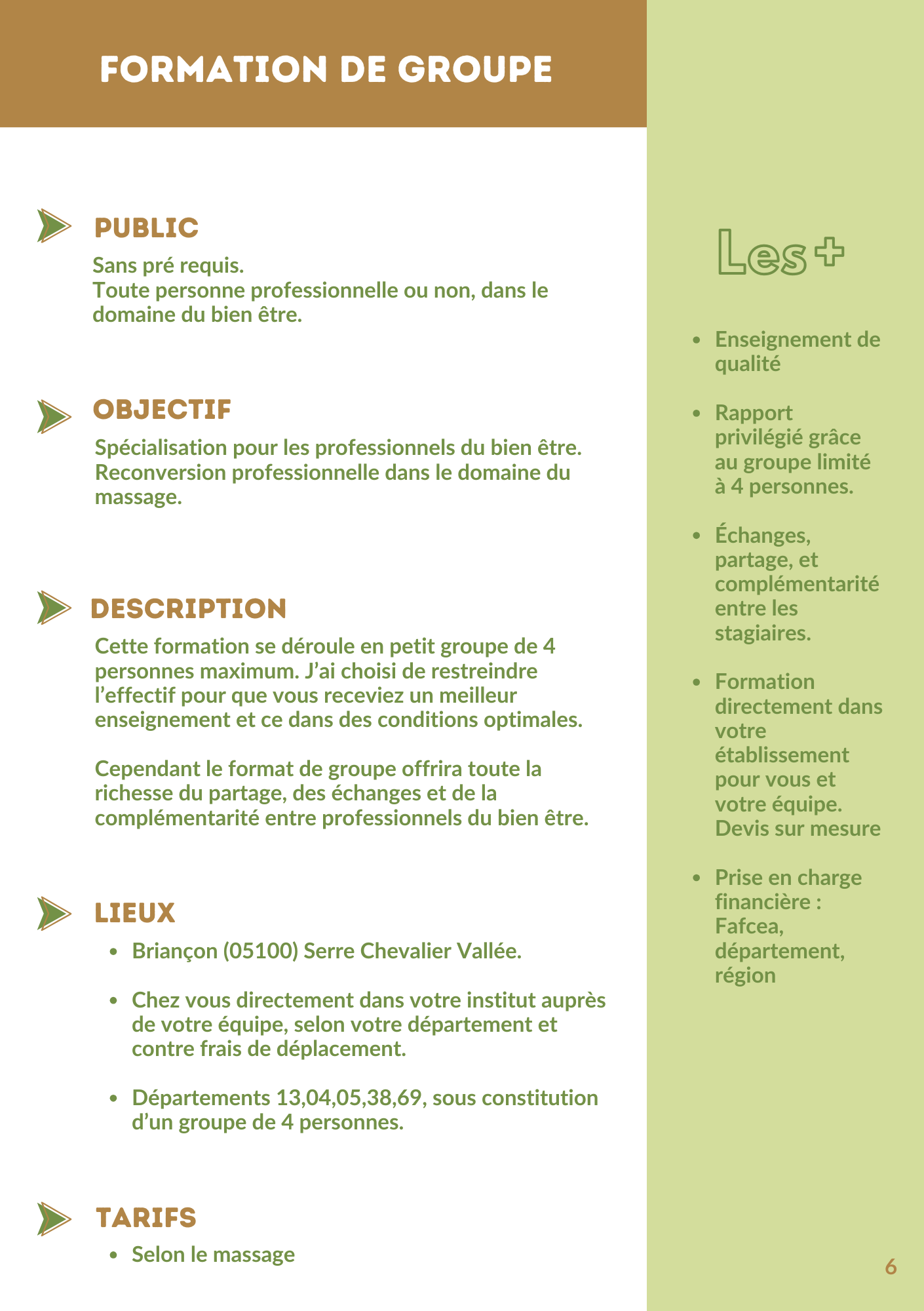 formation de groupe